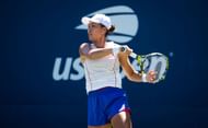 Janice Tjen at the US Open 2025. (Photo: Getty)